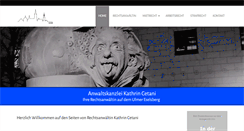 Desktop Screenshot of mietrechtskanzlei-ulm.de